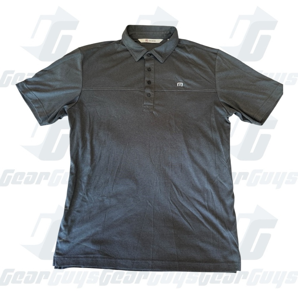Travis Mathew Dark Gray Polo Shirt